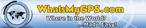 What's My GPS - Latitude and Longitude location finder!